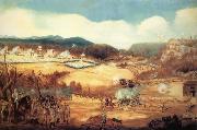 unknow artist Battle of Pea Ridge,Arkansas painting